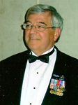 Keith Colliver attending Military Dining In in May of 2007